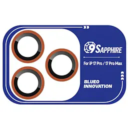 Захисне скло Sapphire на камеру для Apple iPhone 17 Pro Blueo teh0030942 - мініатюра 1