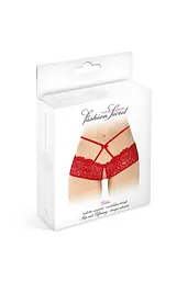 Трусики з відкритим доступом Fashion Secret Celia, One Size червоні - мініатюра 3