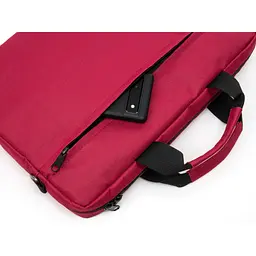 Сумка для ноутбука Vinga 15.6" NB1502 Burgundy, white print (NB1502UWBY) - мініатюра 6