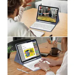 Чохол до планшета BeCover with keyboard Apple iPad Pro 13" M4 2024 Purple (713007) - мініатюра 10