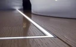 LED Профіль алюмінієвий підлоговий. Розсіювач PC в комплекті. 2м KLOODI KLP2213 2 - мініатюра 2