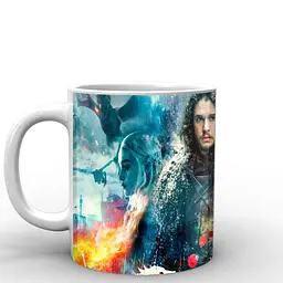 Кухоль GeekLand Game of Thrones Джон Сноу GT.02.058.732 330 мл білий - мініатюра 3