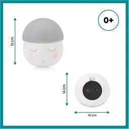 Нічник Babymoov Squeezy Nightlight м'який сірий - мініатюра 2