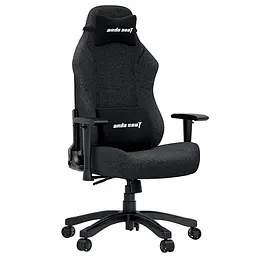 Крісло ігрове Anda Seat Luna Size L Dark Gray Fabric (AD18-44-GB-F) - мініатюра 3