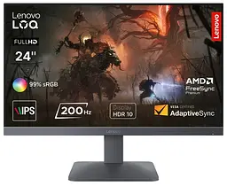 Монiтор 24" Lenovo LOQ 24-10 (68F1GACBUA)
