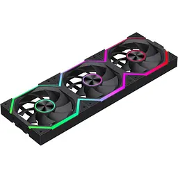 Комплект вентиляторов GameMax FN12A-N2 WL AURA PWM 3*120мм - мініатюра 3