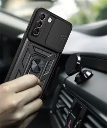 Панель BeCover Military для Samsung Galaxy S21 FE SM-G990 Black (707364) - мініатюра 2