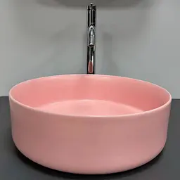 Умивальник VBI Prato накладний 36x36 см pink matt VBI-011417 - мініатюра 5