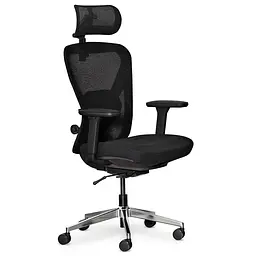 Крісло Mealux Q1 Air Fabric Black (арт HF-Q1 F/B)