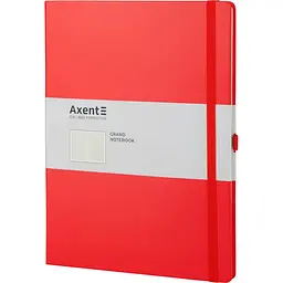 Книга записна Axent Partner Grand клітинка 210x295 мм 100 аркушів червона (8203-06-A) - мініатюра 2
