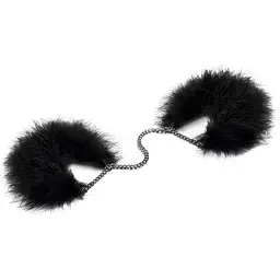 Пухнасті наручники Bijoux Indiscrets Za za zu - feahter handcuffs, пір'яні, подарункова упаковка