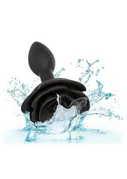 Анальна пробка Calexotics Rose Anal Plug Small, 7.5 см (чорний) - мініатюра 5