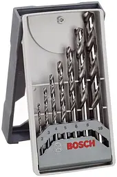 Набір свердел по металу Professional HSS-GMiniX-Line 2-10мм кейс 7шт Bosch hoz0013254