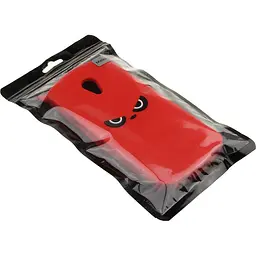 Чохол-накладка Toto Silicon Сartoon Network Devil Case Meizu M6S Red - мініатюра 2