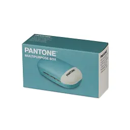 Футляр для зберігання дрібниць PANTONE MIN, бірюзовий - мініатюра 4