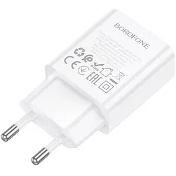 МЗП Borofone BA110A Lemi 7.5W (1USB-A) White - мініатюра 3