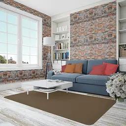 Самоклейка декоративна 3D панель 3D Loft під цеглу піщаник в рулоні 20 м 20000x700x3мм - мініатюра 3