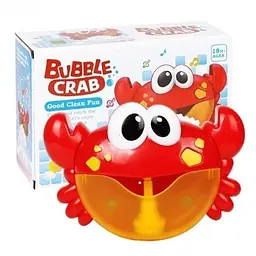 Іграшка для ванної Музичний краб Bubble Crab пускає бульбашки