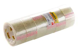 Скотч односторонній Unifix 45 мм x 50 м x 40 мкм прозорий (в упаковці 6 шт.) - мініатюра 2