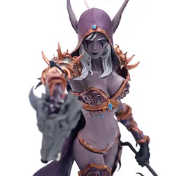 Статуетка World of Warcraft Sylvanas Windrunne Варкрафт Королева Сільвана 23 см WOW 503 - мініатюра 4
