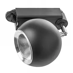 Світильник трековий поворотний LED KW-210/12W NW BK COB Brille 32-943