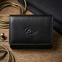 Жіноча монетниця Tony Perotti з натуральної шкіри Italico 1445L nero (90402) чорна - мініатюра 2
