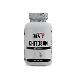 Хітозан та хром MST Nutrition Chitosan with Chrom, 120 капсул