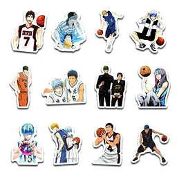 Стікерпак GeekLand Kuroko no Basuke 45 штук (SP KB 01) - мініатюра 4