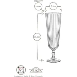 Келих для коктейлів Bormioli Rocco America'20s, 400 мл, прозорий (123226BYT021990) - мініатюра 2