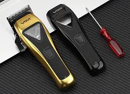Професійна машинка для стрижки VGR V-015 Pro 7Вт 2500 мАг з насадками - мініатюра 6