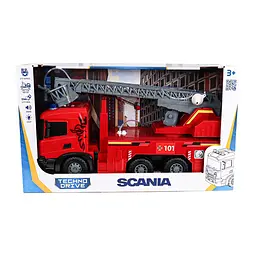 Автомодель серії "Super Big Truck" – ПОЖЕЖНА МАШИНА SCANIA (світло, звук, функ. води) TechnoDrive 5005KS - мініатюра 4