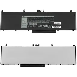 Батарея для ноутбука Dell WJ5R2 (Precision 3510 Latitude E5570) 11.4V 7260mAh 84Wh Чорний - мініатюра 2