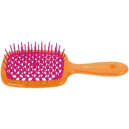 Щітка для волосся Janeke Superbrush Standard помаранчева з фуксією - мініатюра 2