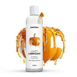 Лубрикант на водній основі Satisfyer Juicy Lubricant Playful Pumpkin water based 300 мл - мініатюра 2