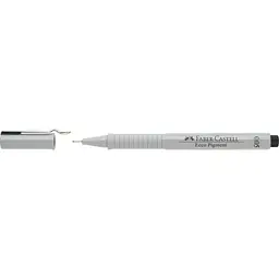 Лайнер Faber-Castell для графічних робіт Ecco Pigment, діаметр 0,05 мм, колір чорний (26995) - мініатюра 4
