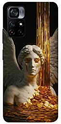 Чохол Demsky Gold statue для Xiaomi Poco M4 Pro 5G
