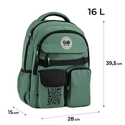 Рюкзак GoPack Education 183 зелений Зелений (GO26-183M-4) - мініатюра 2