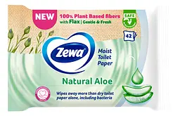 Вологий туалетний папір Zewa Aloe Vera Moist 42 шт. - мініатюра 2