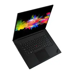 Ноутбук Lenovo 16'' ThinkPad P1 Gen 5, (21DC0014RI), Lenovo ThinkPad P1 Gen 5, Intel® Core™ i9-12900H до 5 ГГц, 16 дюймов, WQXGA, IPS, 165 Гц, 16 ГБ DDR5, 512 ГБ SSD, NVIDIA RTX A5500 16 ГБ GDDR6, Windows 11 DG Windows 10 Pro - мініатюра 3