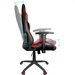 Геймерське крісло Defender Devastator CT-365 PU Black/Red (64365) [121663] - мініатюра 4