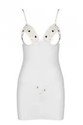 Сорочка с вырезами, XXL/XXXL (белая) Passion-Lovelia Chemise - миниатюра 6