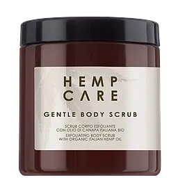 Скраб для тела HEMP CARE Отшелушивающий с органическим итальянским маслом конопли