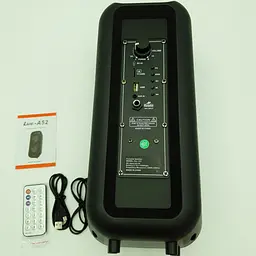 Акустична система акумуляторна бездротова Bluetooth колонка 2*5" радіо USB FM 10 Вт Lige A52 - мініатюра 7