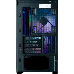 Корпус Zalman P30 AIR, Black, Mini Tower, без БЖ, для Micro ATX / Mini ITX, 1xType-C / 1xUSB 3.0, макс. CPU - 181 мм / VGA - 392 мм, 3x140 мм ARGB, бічна панель із загартованого скла - мініатюра 7