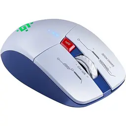 Комп'ютерна мишка Defender Tisa GM-126 LED Wireless/Bluetooth White/Blue (52126) - мініатюра 3