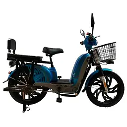Електроскутер Двомісний Crosser E-Delta (800W,60V,15Ah) Синій