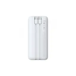 Батарея універсальна Baseus Lipow 20000mAh 22,5W PD, QC/3.0, White (P10079102213-00) - мініатюра 4