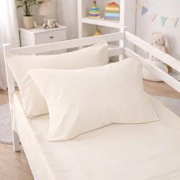 Дитяча постільна білизна TEENAGER Poplin Line Milky White (2200012795842) - мініатюра 2