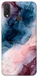 Чохол Demsky Рожево-блакитні розводи для Huawei P Smart+ (nova 3i)