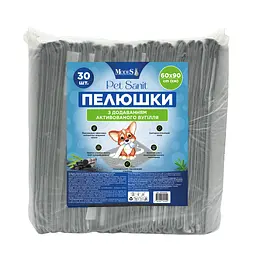 Пелюшки гiгієнічні поглинаючі Modes PetSanit 60×90 см 30 шт.